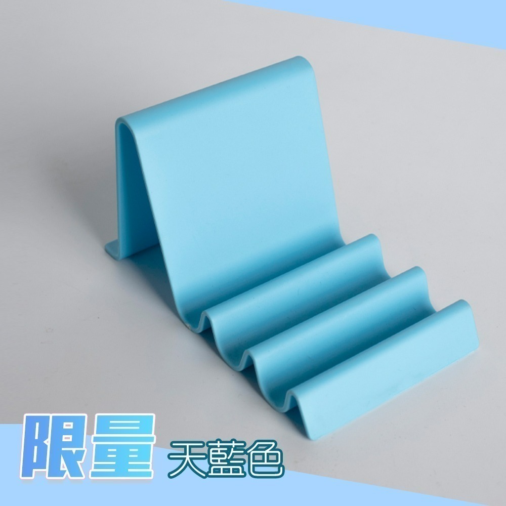 【QIDINA】解放雙手超穩固波浪輕巧多角度平板手機支架-C / 手機架 平板支架 平板架 手機散熱器 手機掛繩-細節圖7