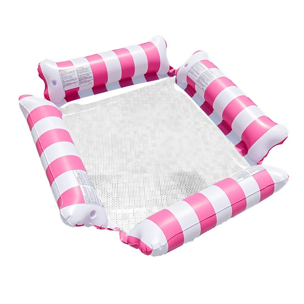 【QIDINA】升級四管超大水上漂浮吊床贈充氣筒 游泳圈-A /  游泳池 浮板 玩水裝備 玩水用具 沙灘 海灘-規格圖11