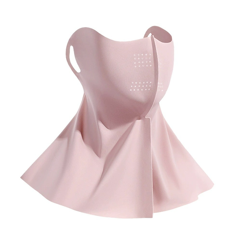 【QIDINA】高質感冰絲涼感透氣防曬面罩-A / 冰絲面罩 涼感面罩 遮陽面罩 透氣面罩-規格圖11