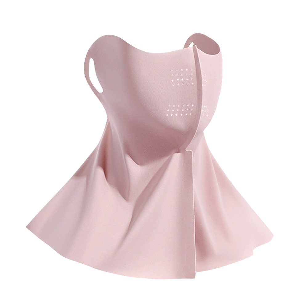 【QIDINA】高質感冰絲涼感透氣防曬面罩-A / 冰絲面罩 涼感面罩 遮陽面罩 透氣面罩-規格圖11