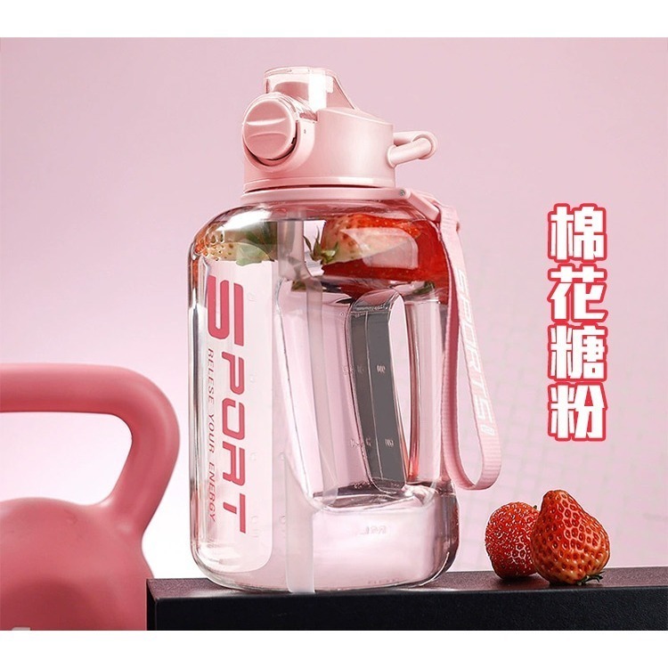 【QIDINA】1700ml大容量水壺噸噸桶吸管水壺-A/贈水壺刷 / 水壺 吸管水壺 運動水壺 旅遊水壺 外出水壺-細節圖9