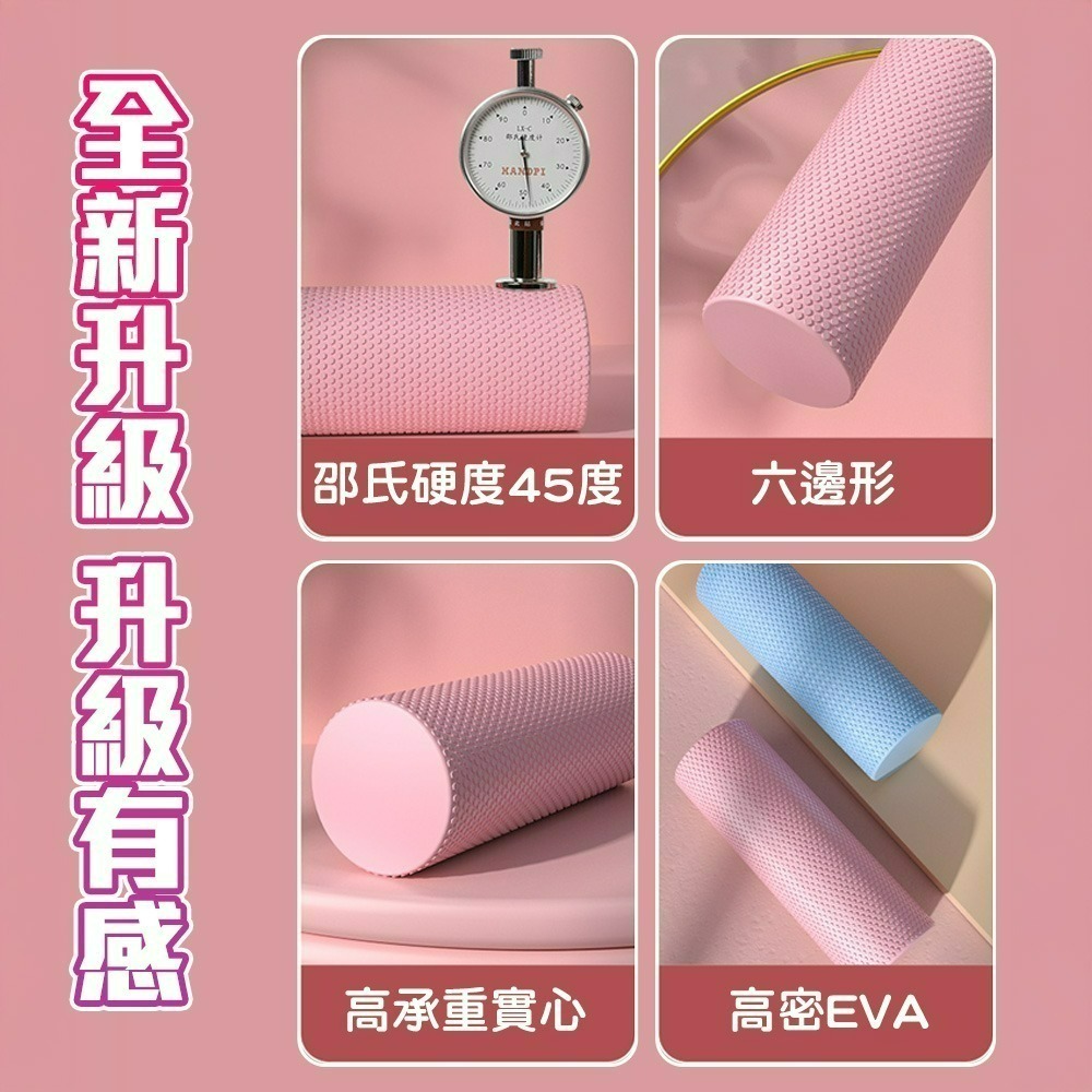 【QIDINA】輕量低強度實心按摩滾輪瑜珈柱-A / 按摩棒 按摩滾輪 瑜珈滾輪 按摩滾筒 瑜珈磚 肩頸按摩器-細節圖4