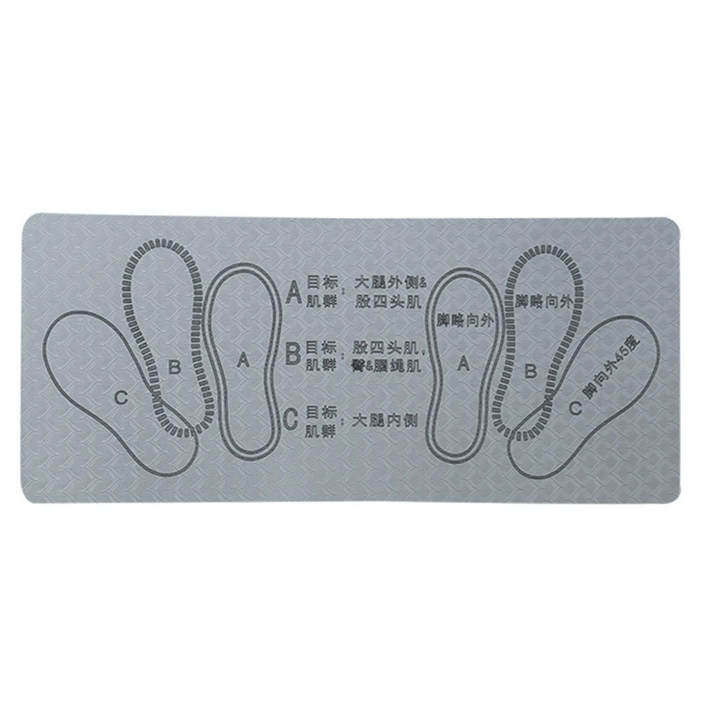 【QIDINA】超方便健身深蹲輔助瑜珈墊贈彈力帶 板-B / 彈力繩 健身墊 跳繩墊 運動墊-規格圖11