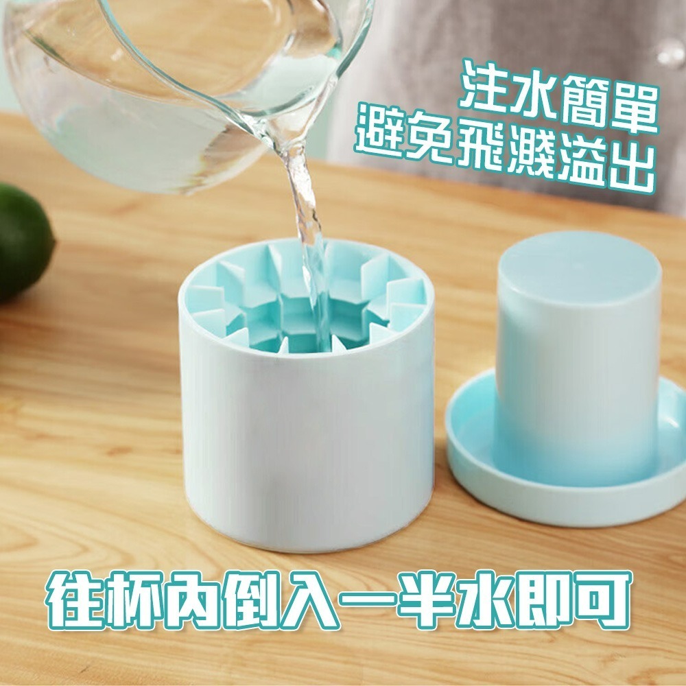 【QIDINA】帶蓋防塵冰塊模捏捏製冰筒 / 冰磚 製冰盒 製冰機 冰塊盒 冰塊模具 冰棒模具 冰桶 製冰模具-細節圖5