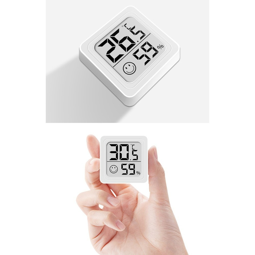 【QIDINA】不佔位表情提示迷你溫濕度計 / 溫度計 電子時鐘 溫濕度計 溫度濕度計 桌上型時鐘 溫度控制器-細節圖11