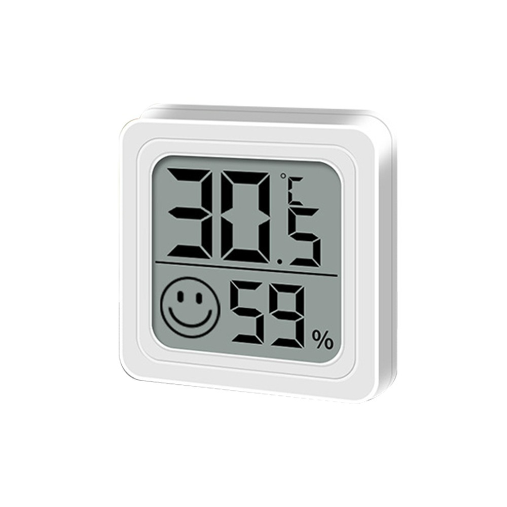 【QIDINA】不佔位表情提示迷你溫濕度計 / 溫度計 電子時鐘 溫濕度計 溫度濕度計 桌上型時鐘 溫度控制器-規格圖11