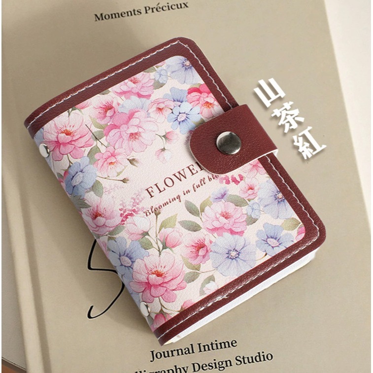 【QIDINA】 超實用20張唯美復古皮革卡片收納夾 包-G / 名片夾 卡片夾 皮夾 錢包 證件套 零錢包 小錢包-細節圖11