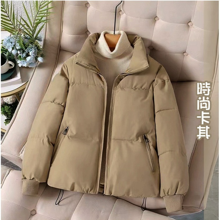 【QIDINA】加厚鋪棉時尚輕薄保暖外套-G / 羽絨外套 連帽外套 厚外套 大尺碼外套女外套 秋天外套 秋冬外套-細節圖9