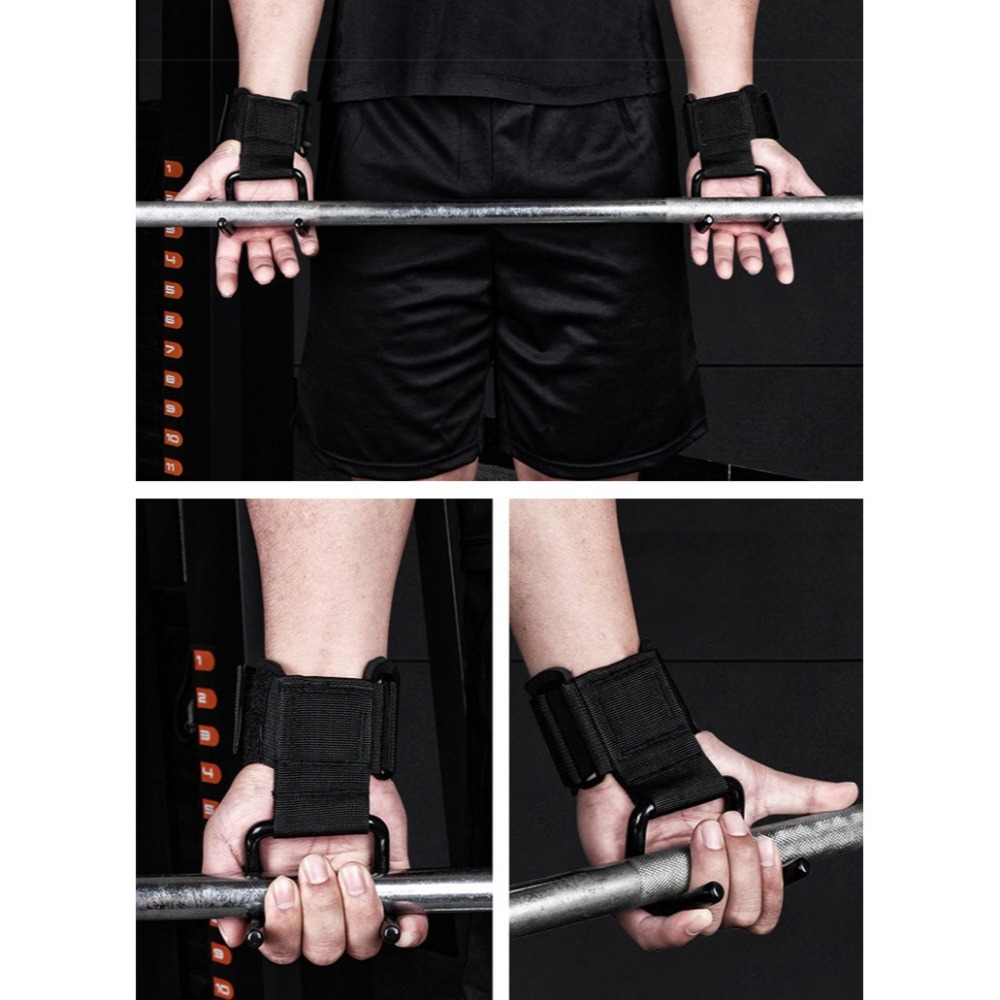 【QIDINA】1雙-輕鬆健身腕部輔助單槓啞鈴助力鐵鉤 棒-P / 助力掛勾 護腕 握力鉤 單槓助力鈎 健身助握帶-細節圖11