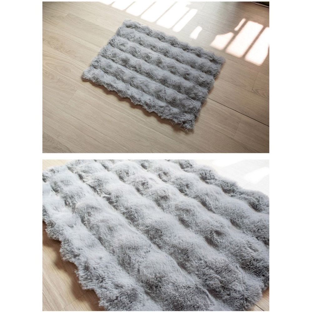 【QIDINA】啵啵絨仿兔毛軟綿綿保暖寵物墊-E / 狗窩 貓窩 貓床 狗狗床 地墊 地毯 寵物睡墊 寵物窩 狗狗衣服-細節圖10