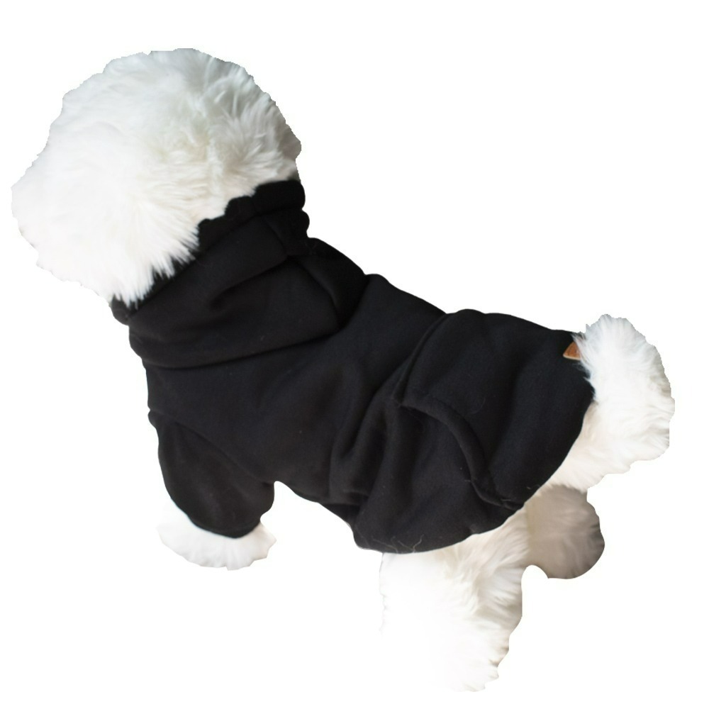 【QIDINA】寵物羊羔絨連帽加厚鋪棉保暖衣 寵物衣-J / 狗衣服 貓衣服 寵物保暖 寵物睡毯-規格圖9