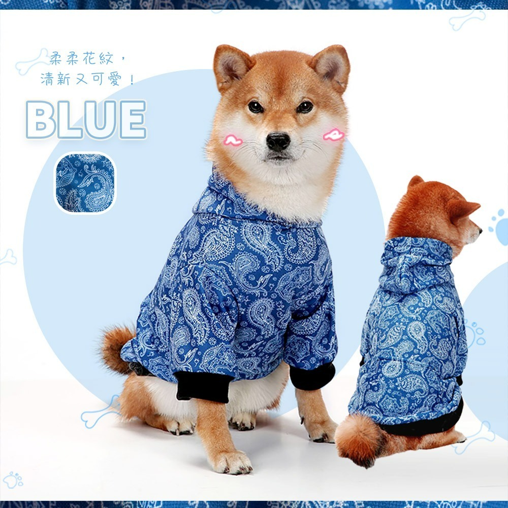 【QIDINA】中大狗帥氣連帽刷毛保暖寵物衣-K / 中型犬衣服 大狗衣服 狗狗衣服 寵物衣服 寵物用品 寵物外出-細節圖6