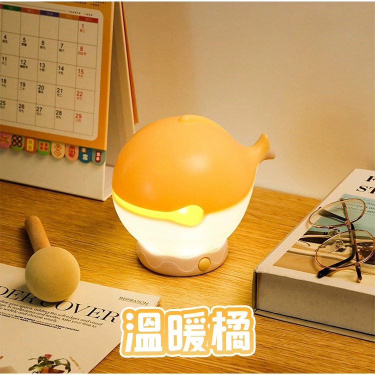 【QIDINA】附表情爆揍敲敲木魚小夜燈-H / 交換禮物 聖誕禮物 聖誕節禮物 露營燈 投影燈 送禮物 生日禮物-細節圖10