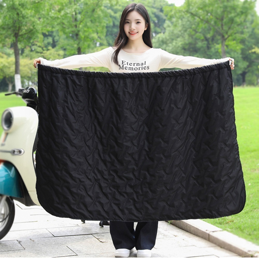 【QIDINA】升級加厚超保暖內毛絨防風機車裙-1SL / 機車保暖裙 機車防風裙 機車圍裙 騎車防曬 保暖防風裙-細節圖5