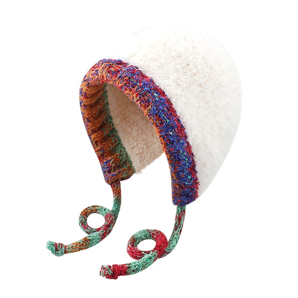 【QIDINA】人氣款保暖仿兔毛軟綿減齡針織毛帽-2HA / 毛帽 保暖帽 遮陽帽 冬天帽子女 毛線帽 防曬帽 鴨舌帽-規格圖11