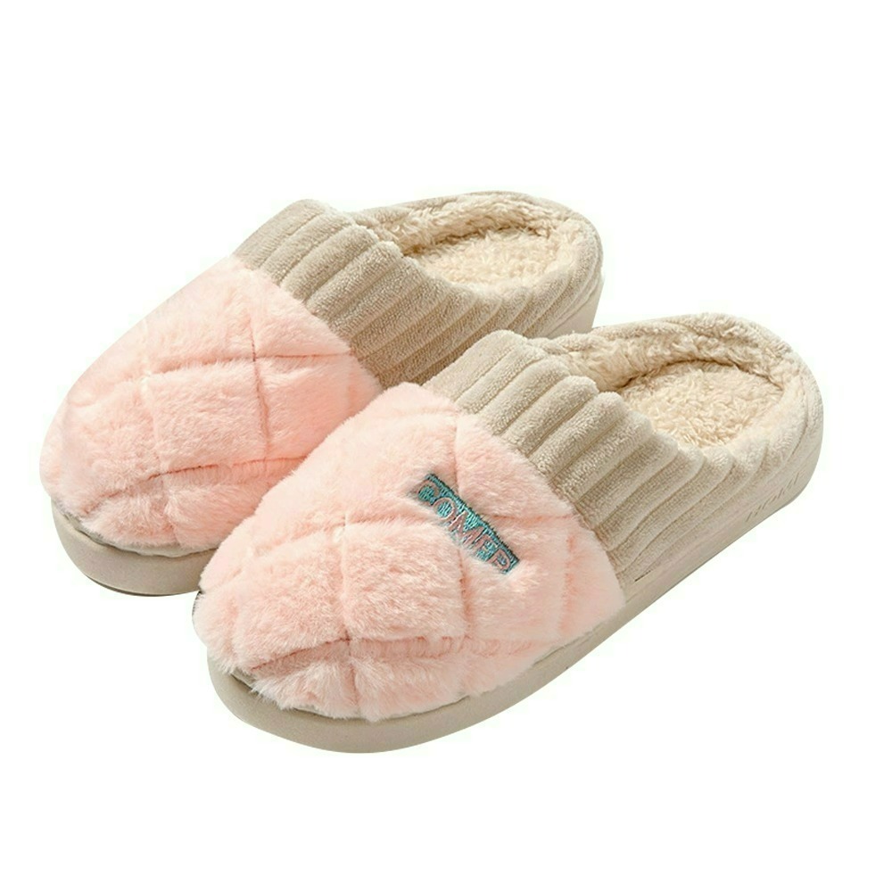 【QIDINA】軟Q厚底毛絨保暖解壓止滑拖鞋-C / 保暖拖鞋 拖鞋厚底 超厚底拖鞋 室內拖鞋 防滑拖鞋 雲朵拖鞋-規格圖10