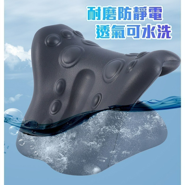 【QIDINA】升級舒筋多點穴位按摩頸椎枕-E / 頭枕 肩頸按摩枕 瑜珈枕 運動枕 駝背 肩頸枕-細節圖8