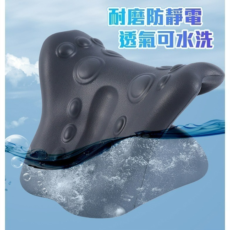 【QIDINA】升級舒筋多點穴位按摩頸椎枕-E / 頭枕 肩頸按摩枕 瑜珈枕 運動枕 駝背 肩頸枕-細節圖8