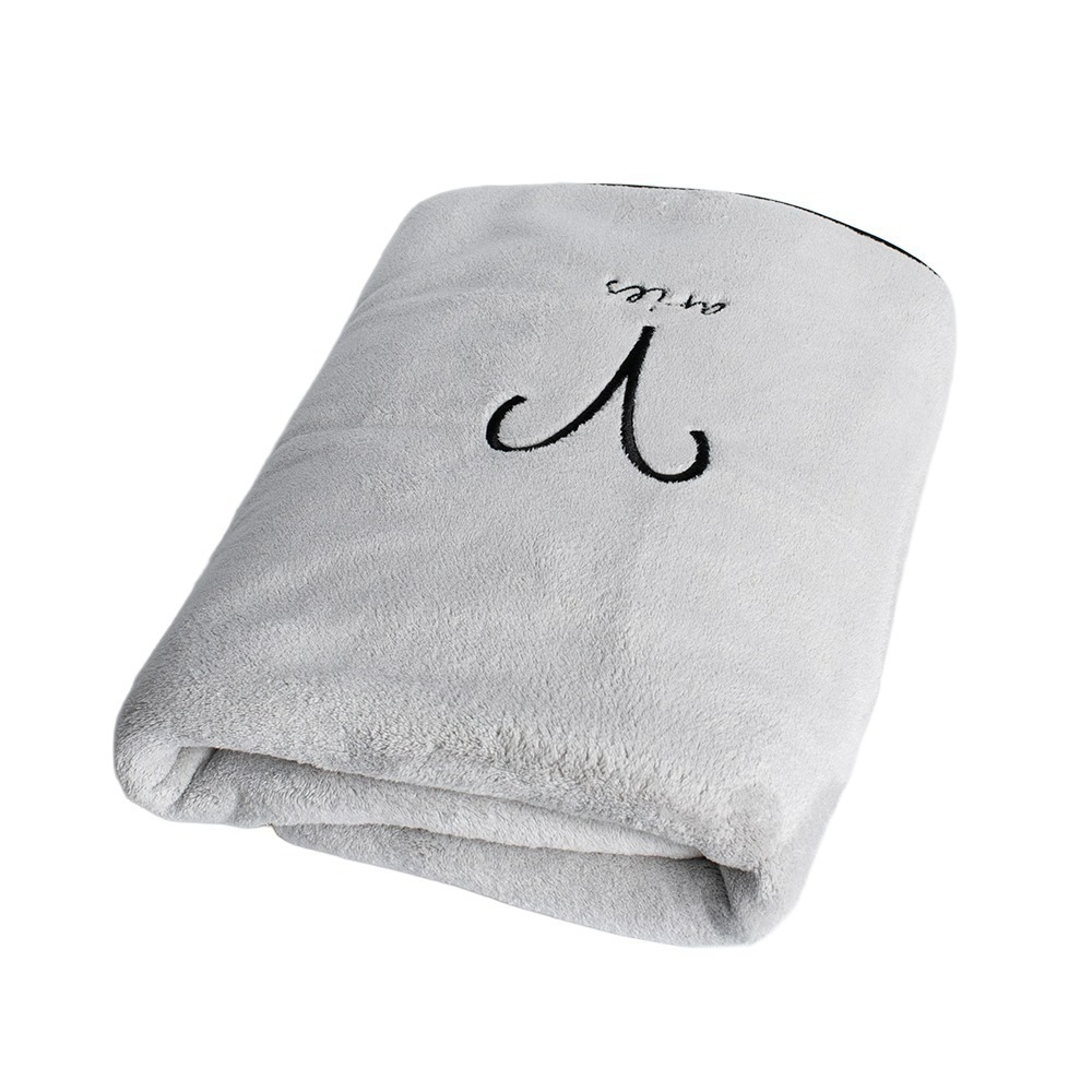 【7-ELEVEN 門市團購】【QIDINA】珊瑚絨蓬鬆星座親膚超吸水浴巾-J / 飯店浴巾 星座浴巾-規格圖11