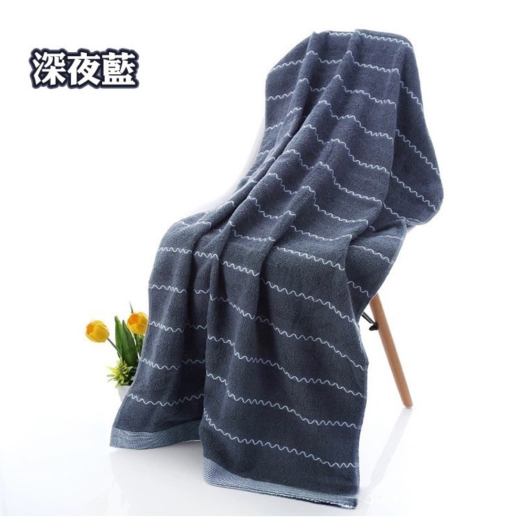 【QIDINA】親膚加厚蓬鬆波波紋速吸水浴巾-K / 飯店浴巾 厚浴巾 大浴巾 純棉浴巾 吸水浴巾 大毛巾-細節圖10