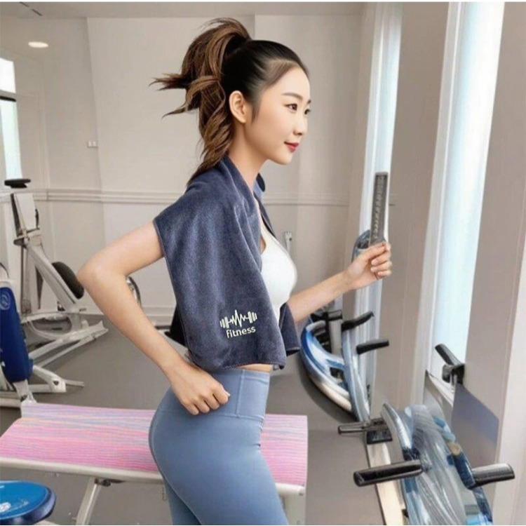 【QIDINA】加長加大超細纖維超吸水運動毛巾-1BL / 大毛巾 方巾 長毛巾 吸水毛巾 飯店毛巾 送禮物 厚浴巾-細節圖7