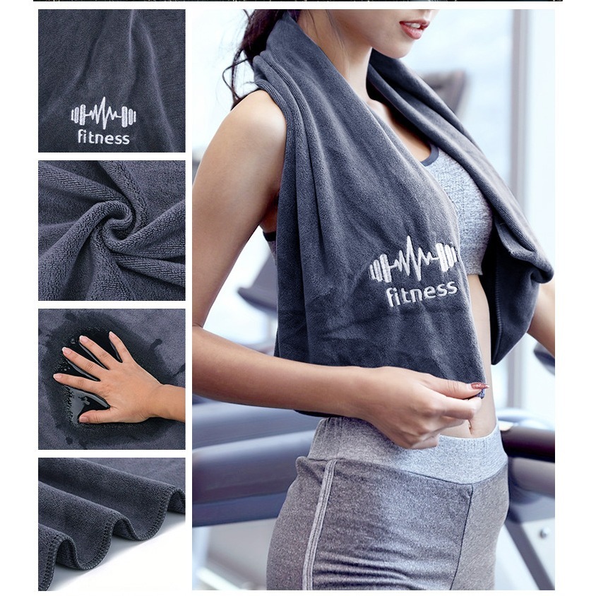 【QIDINA】加長加大超細纖維超吸水運動毛巾-1BL / 大毛巾 方巾 長毛巾 吸水毛巾 飯店毛巾 送禮物 厚浴巾-細節圖11