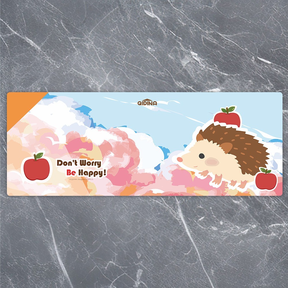 【QIDINA】獨創設計-超療癒卡通動物滑鼠大桌墊 / 超大滑鼠墊 電腦桌墊 辦公桌墊 可愛滑鼠墊 筆電小鍵盤-規格圖11