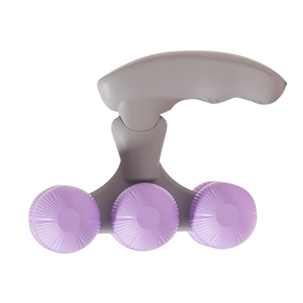 【QIDINA】質感超順滑紓壓多部位手持6輪按摩棒-Q / 按摩棒 按摩滾輪 瑜珈滾輪 肩頸按摩器 按摩儀 小型按摩器-規格圖10