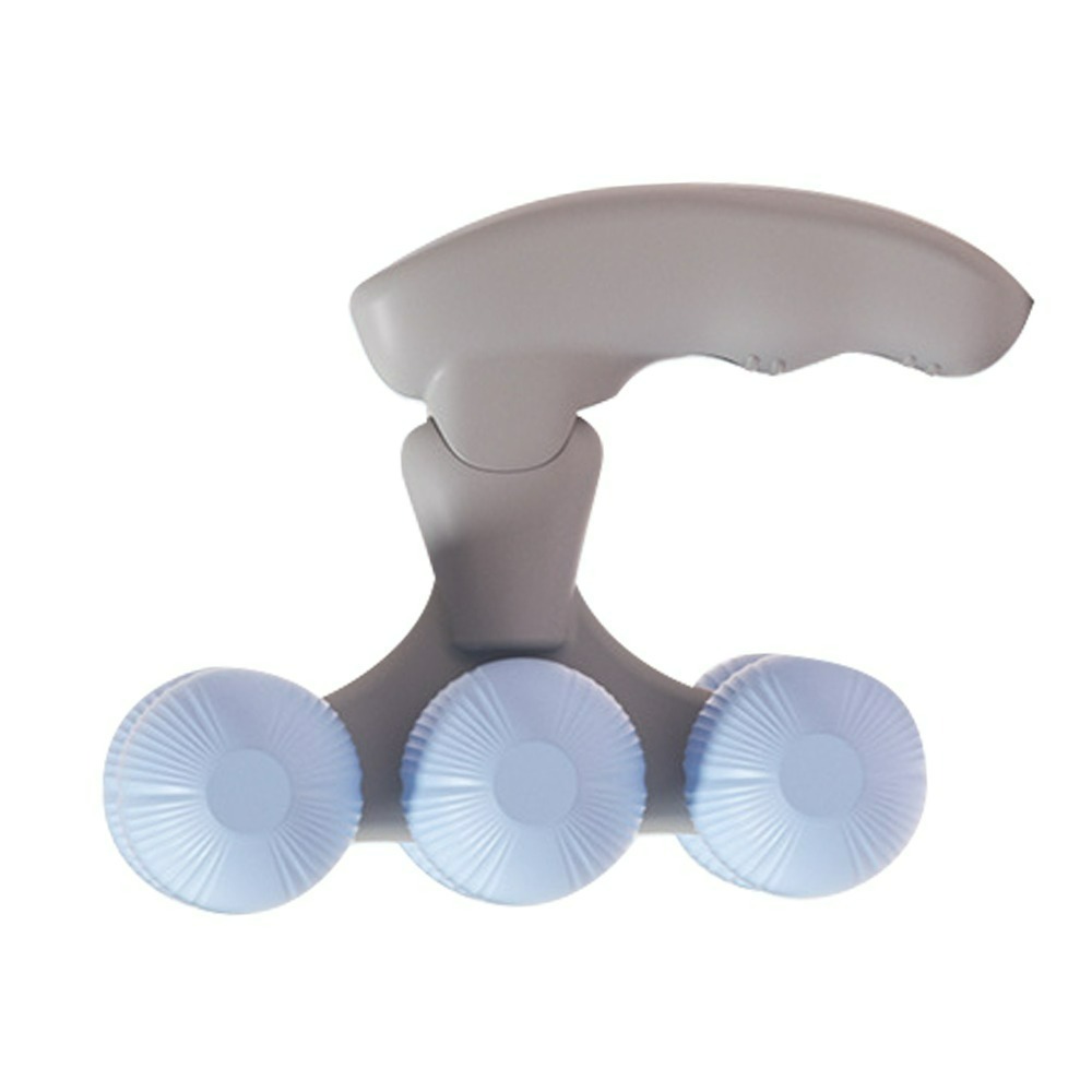 【QIDINA】質感超順滑紓壓多部位手持6輪按摩棒-Q / 按摩棒 按摩滾輪 瑜珈滾輪 肩頸按摩器 按摩儀 小型按摩器-規格圖10