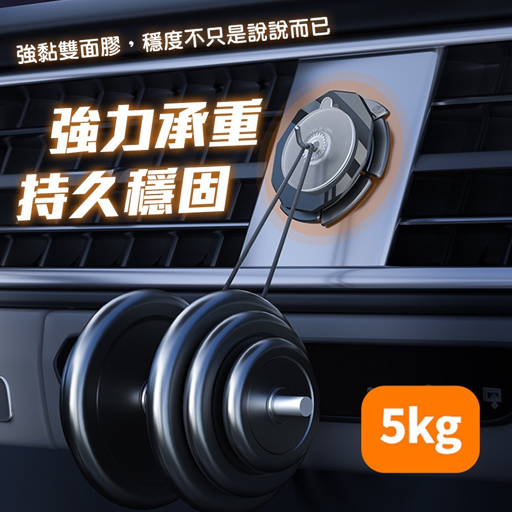 【QIDINA】升級汽車六角超穩固支架吸盤墊 / 吸盤置物架 手機支架 手機架汽車 儀表板 車用支架 汽車支架-細節圖5