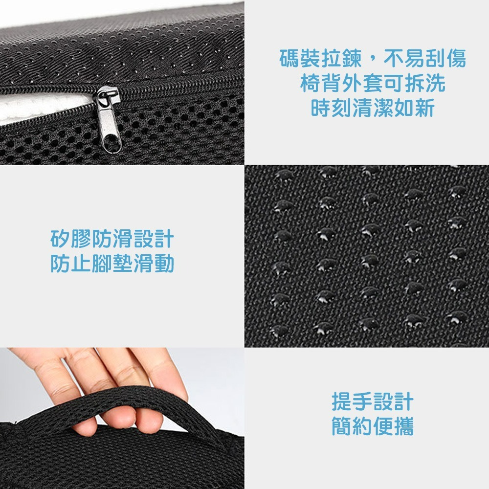 【QIDINA】久坐神器多功能軟Q半圓柱防滑腳枕-J / 腳墊 枕頭 腰枕 靠枕 靠背枕 靠墊 腰靠 腰靠墊 靠背墊-細節圖6