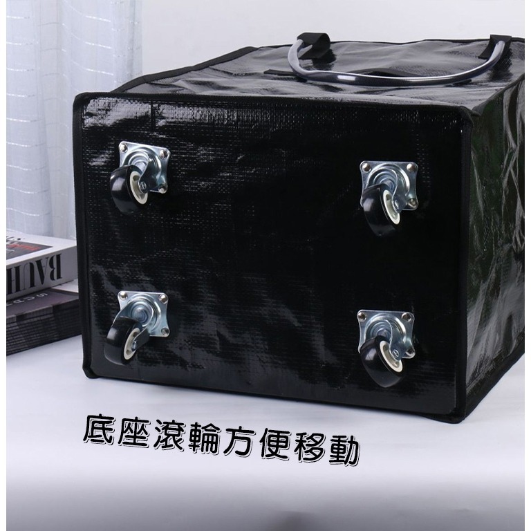 升級款超輕量不費力防水滾輪摺疊購物車-細節圖10