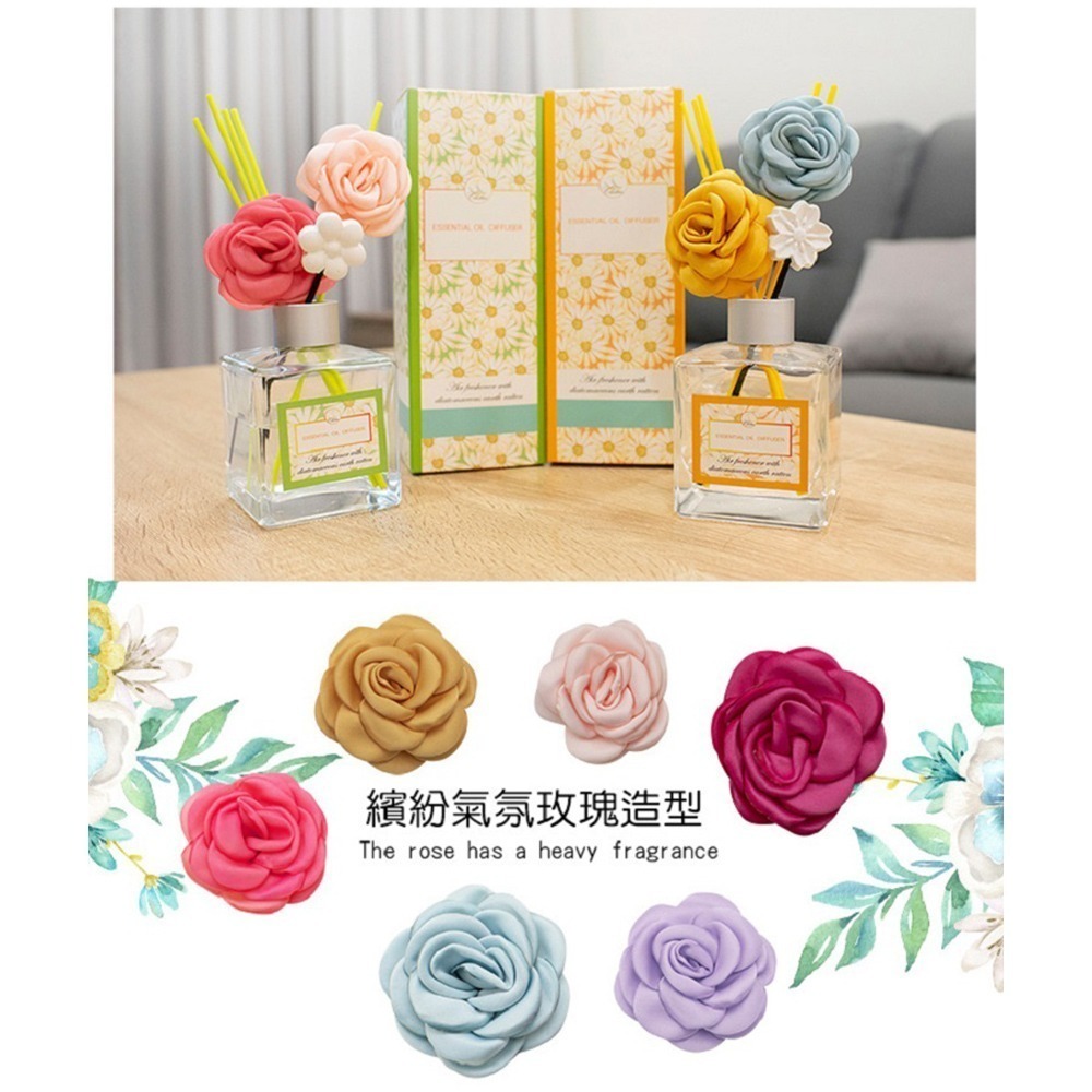【QIDINA】春夏限定唯美珪藻土擴香瓶 /  母親節-細節圖3