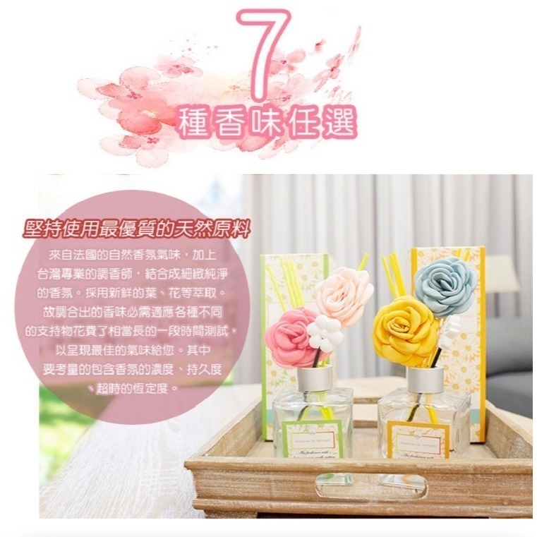 【QIDINA】春夏限定唯美珪藻土擴香瓶 /  母親節-細節圖7