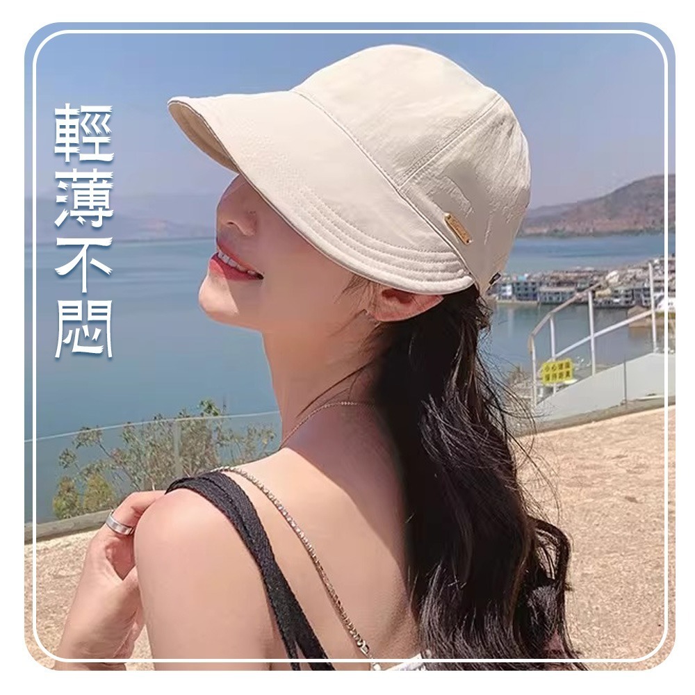 【QIDINA】日式時尚暢銷百搭大帽簷鴨舌帽-2HF / 遮陽帽 防曬帽 棒球帽 漁夫帽子女 釣魚帽 高爾夫帽-細節圖3