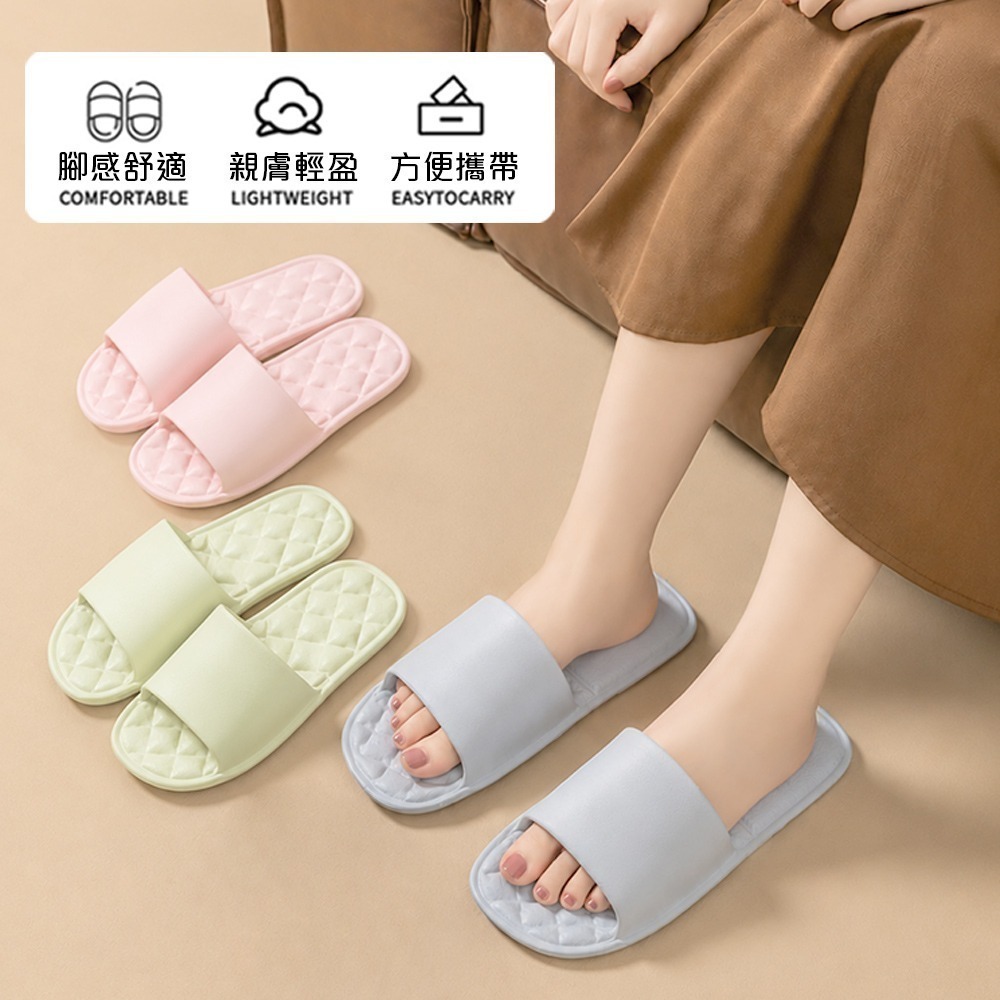 【限時購】【QIDINA】太好穿居家出遊必備輕巧可摺疊防滑拖鞋-D / 厚底拖鞋 防滑拖鞋女外出 室外拖鞋 浴室拖鞋-細節圖3
