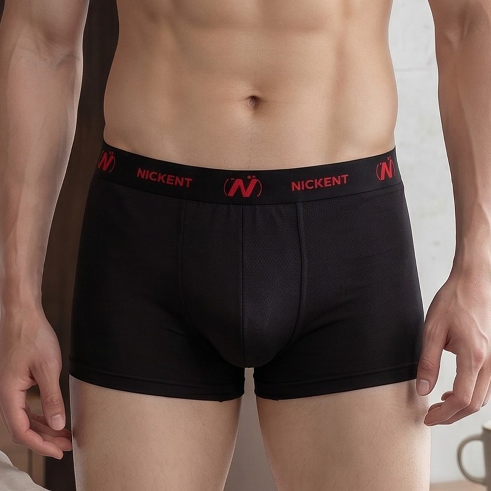 【QIDINA】3入起-台灣製動感彈力透氣排汗平口內褲-G / 男內褲男生內褲 四角褲 男性內褲 內衣褲 冰絲內褲-細節圖6