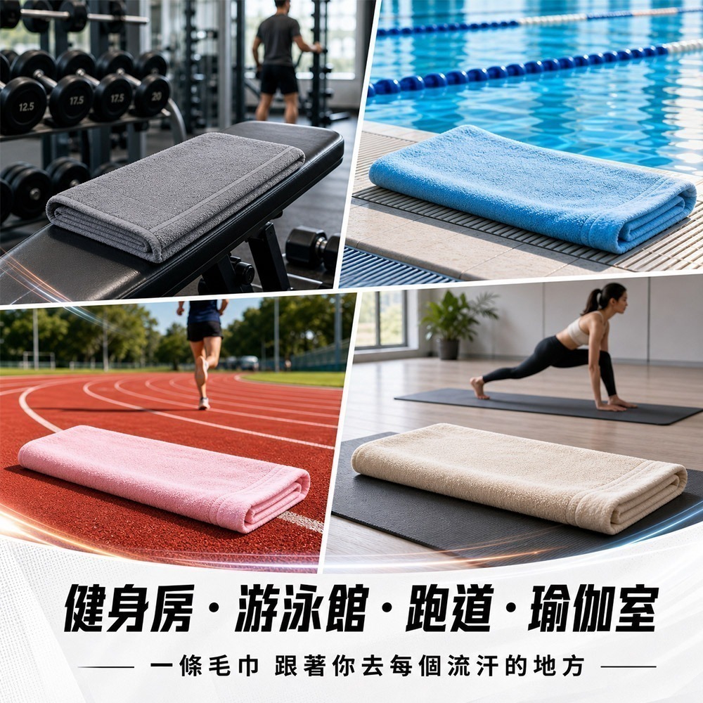 【QIDINA】台灣製110cm加長純棉超吸水運動毛巾-I  大毛巾 方巾 吸水毛巾 兒童浴巾 兒童毛巾 大浴巾 擦臉-細節圖6