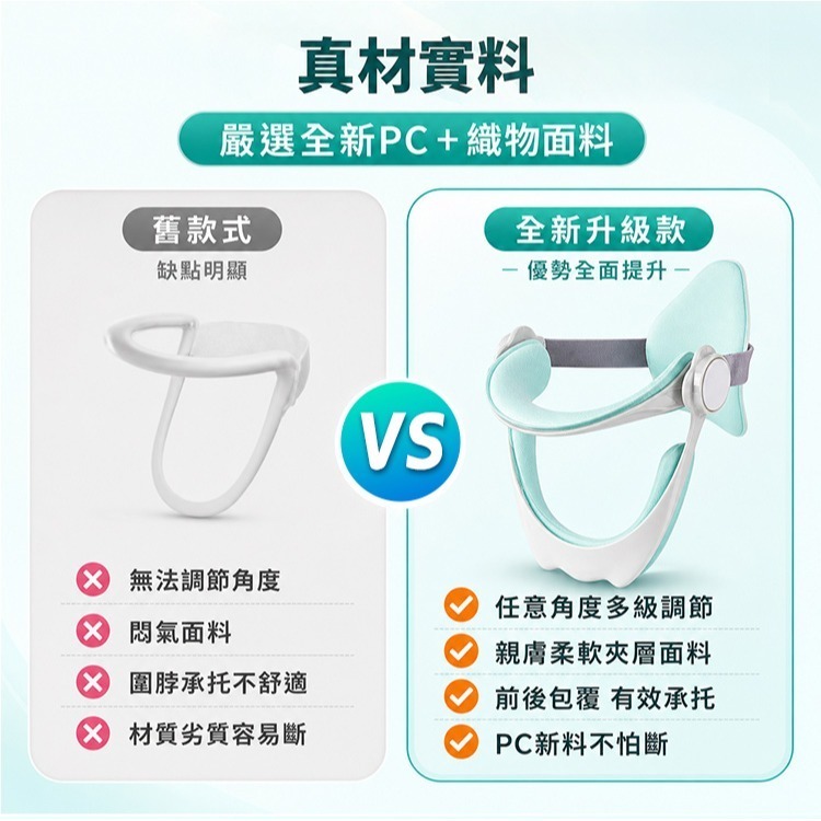 【QIDINA】360度可調節防低頭神器頸椎支撐架-G / 按摩枕 頸椎牽引器 支架 頸椎牽引枕 肩頸按摩器 頸托-細節圖4