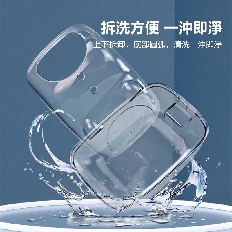 【珮慈星系】透明浴室 倉鼠廁所 透明雲朵浴室廁所 鼠浴沙盆 浴沙盆 倉鼠浴室 鼠用品 布卡星浴盆 倉鼠砂盆-細節圖8