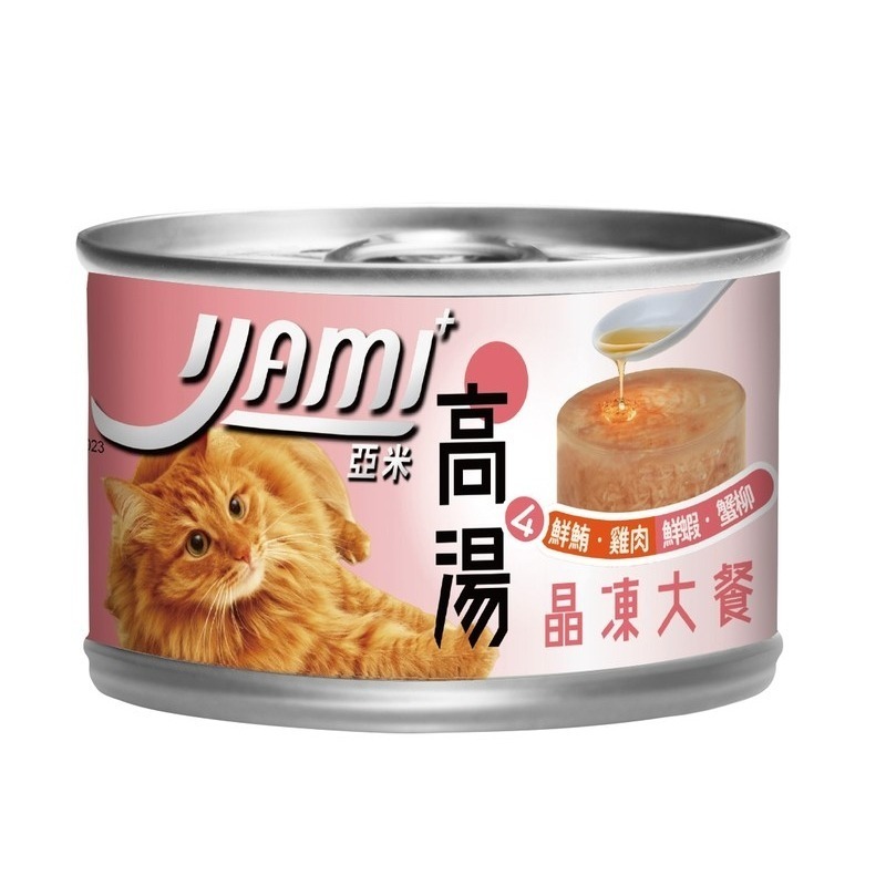 【珮慈星系】YAMI 亞米 高湯晶凍大餐 貓罐頭 營養貓罐 貓咪主食 寵物主食 貓罐頭 鮪魚罐頭-細節圖8