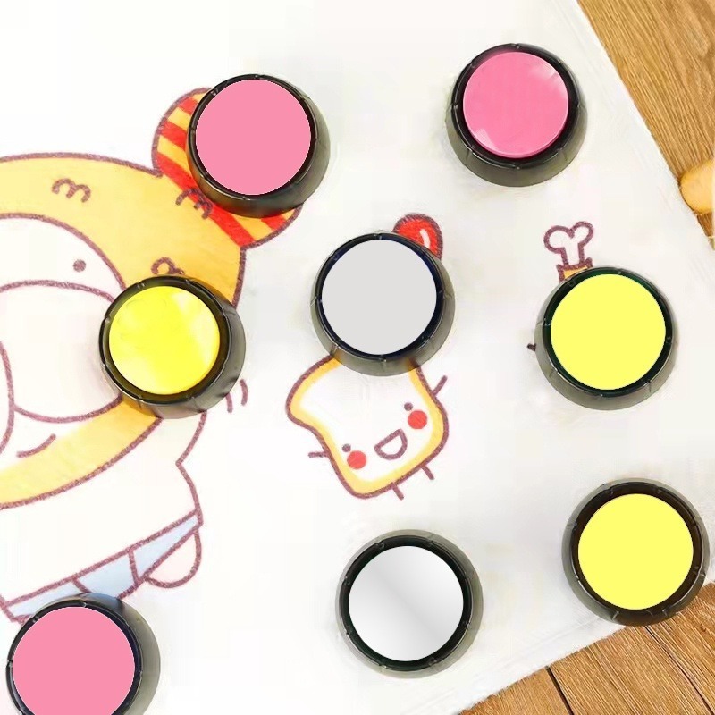 【珮慈星系】寵物玩具 寵物交流器 狗狗按鈴 寵物訓練鈴 寵物交流按鈕 自由錄音 狗狗發聲盒 訓練說話玩具錄音發聲器-細節圖4