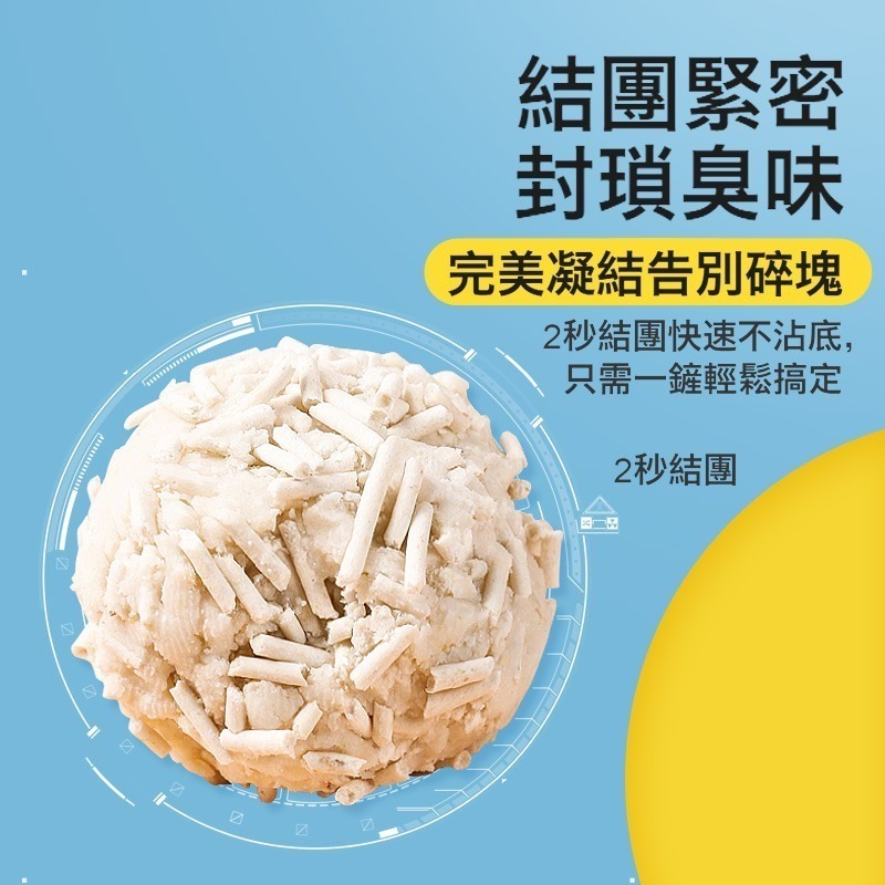 【珮慈星系】貓砂 豆腐混合貓砂 天然 可沖馬桶 豆腐砂 6L 天然食材 凝結砂 豆腐沙 極致無塵 超強除臭-細節圖3