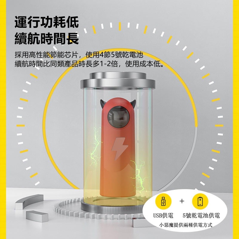  【珮慈星系】小惡魔紅外線逗貓器 逗貓棒 激光逗貓器 激光器 電動逗貓 自動逗貓 逗貓神器 貓咪玩具 貓玩具 逗貓玩具-細節圖2