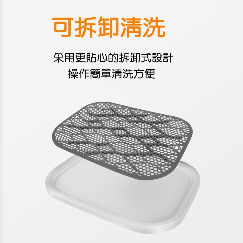珮慈星系】寵物便盆 狗狗尿盆 圍欄式防濺狗廁所 狗便盆 狗廁所 拆分式水洗寵物廁所 狗尿盆-細節圖5