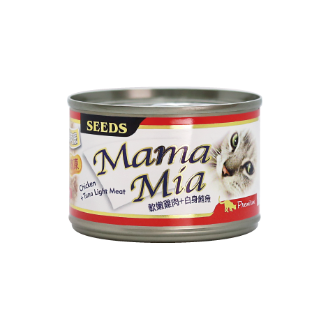 【珮慈星系】MamaMia 170g 愛貓軟凍餐罐 惜時 貓罐 鮮嫩雞肉罐 凍罐 餐罐 貓罐 貓主食罐-細節圖2