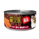 貓皇族紅湯缶鮪魚蟹味棒170g