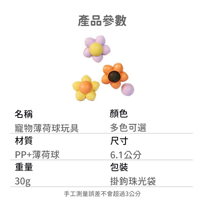 【珮慈星系】貓薄荷球 花朵薄荷球 貓頭薄荷球 旋轉薄荷球 貓咪舔舔樂 造型薄荷球 潔齒薄荷球 酪梨貓薄荷球-細節圖8