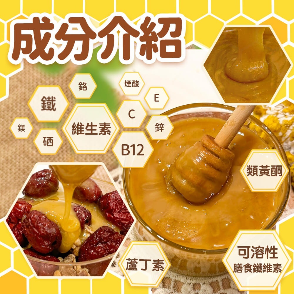 Crazybee 俄羅斯野生蕎麥蜜 生蜂蜜-細節圖3