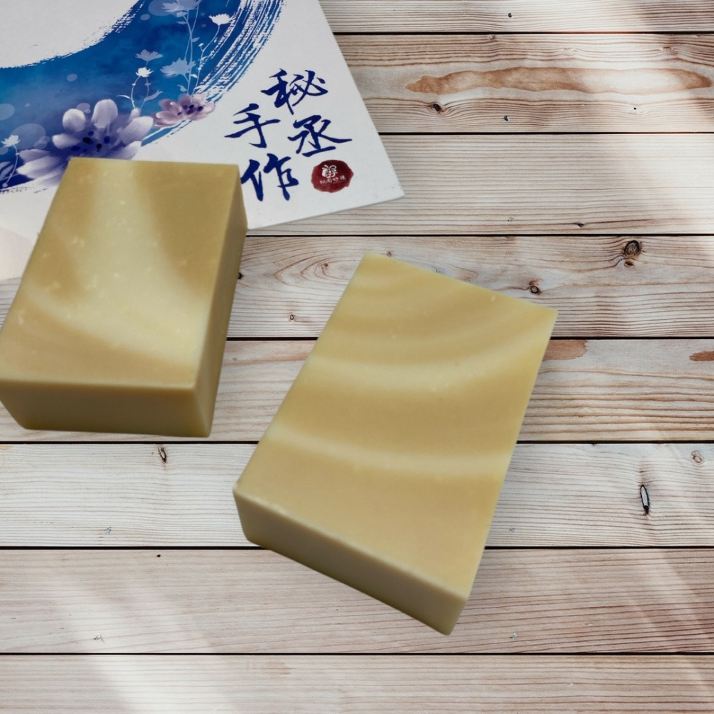 草本植物皂-薑黃皂-秘丞手作工坊-手工皂-桃園金牌好禮-細節圖4